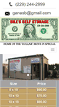 Mobile Screenshot of billsselfstorage.com